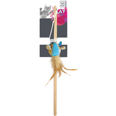 M-Pets Mouse Cat Wand Toy