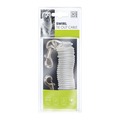 M-Pets Swirl Tie Out Cable
