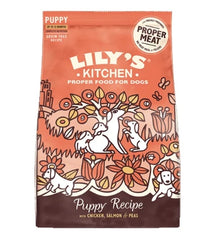 Lily's Kitchen Puppy Recipe with Chicken, Salmon & Peas Dry Food 7kg
