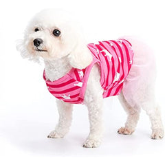 Pets club Crown Printed Dog Dress Summer XS