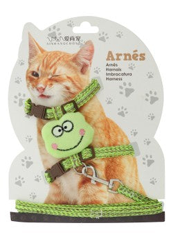PETBROO Cat Leash + Harness 1.0*120cm