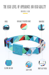 Helepet Faux Nylon Dog Collar - S, Little Bear