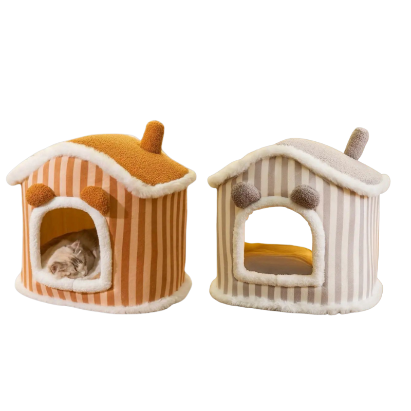 Saas Cat House Bed M 45×35 - Orange SA3102