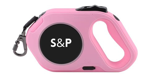 SP Retractable Dog Leash With Reachargeable LED 5M