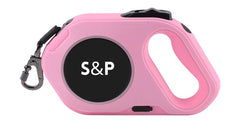 SP Retractable Dog Leash With Reachargeable LED 5M