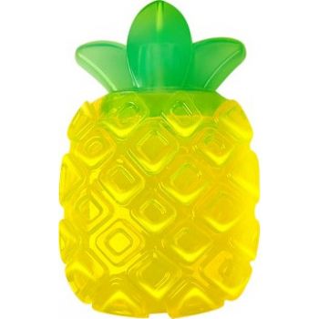 FOFOS Tough Fruit Squeaky Jelly Pineapple Dog Toy