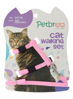 PETBROO CAT LEASH + HARNESS XS  PB85224