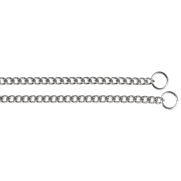 Chrome CS Metal Choke-Chain Dog Collar 38 cm