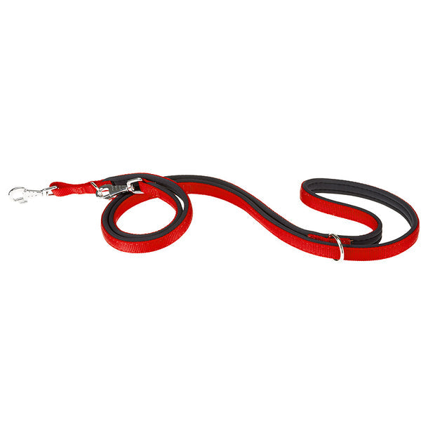 [75354822] Ferplast Daytona GA Nylon Dog Leash[Color - Red, Dimension - 15mm x L 200cm]