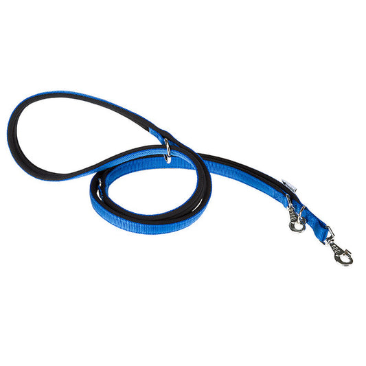 [75354825] Ferplast Daytona GA Nylon Dog Leash[Color - Blue, Dimension - 15mm x L 200cm]