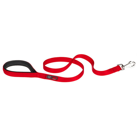 [75334922] Ferplast Daytona G Nylon Dog Leash[Color - Red, Dimension - 15mm x L 120cm]