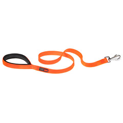 [75334939] Ferplast Daytona G Nylon Dog Leash[Color - Orange, Dimension - 15mm x L 120cm]