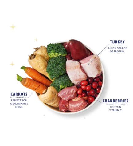 Lily's Kitchen Christmas Three Bird Feast Wet Dog Food - 400G