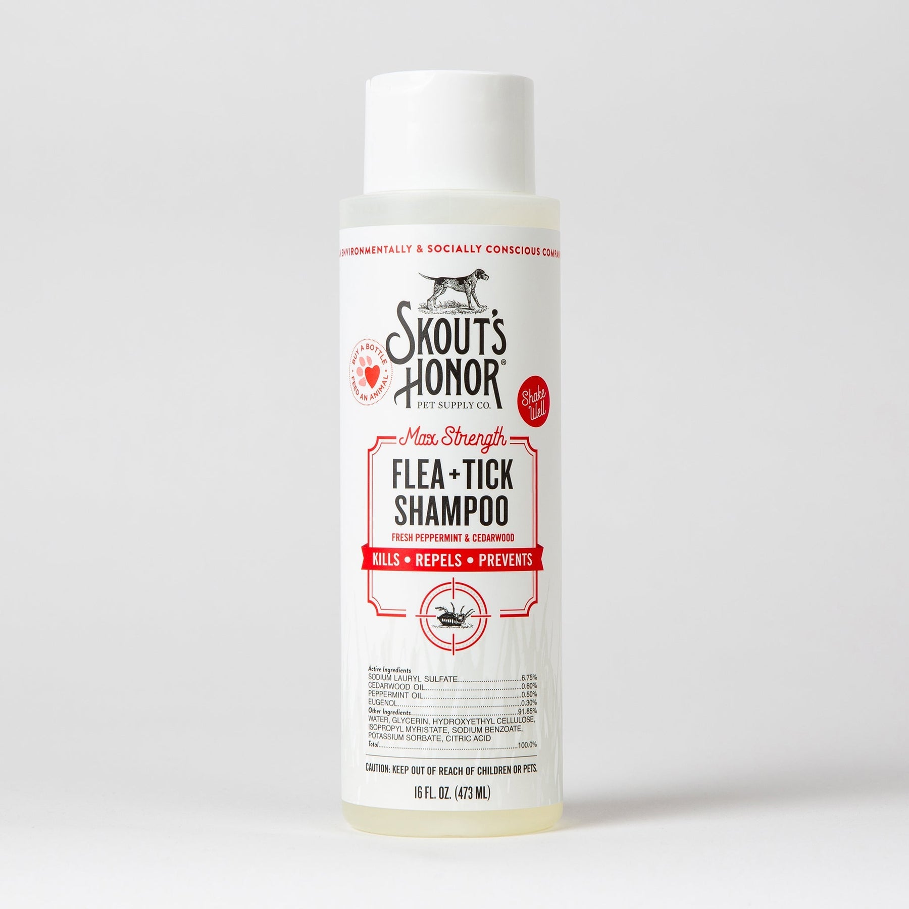 Skouts Honor Flea & Tick Shampoo 475ml