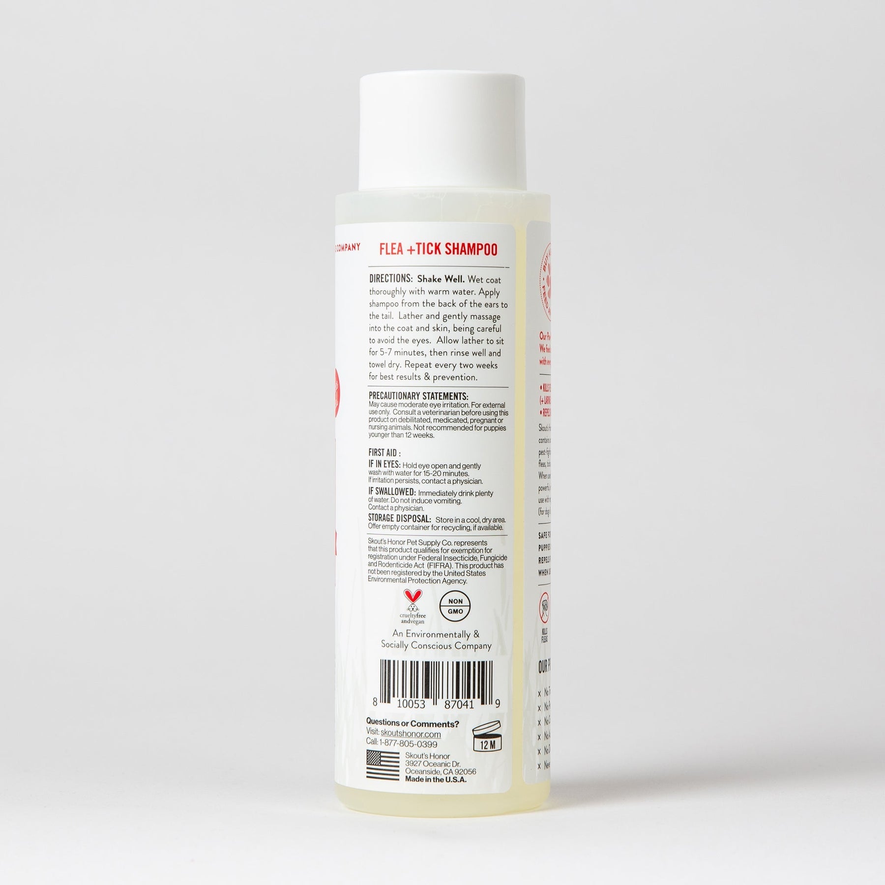 Skouts Honor Flea & Tick Shampoo 475ml