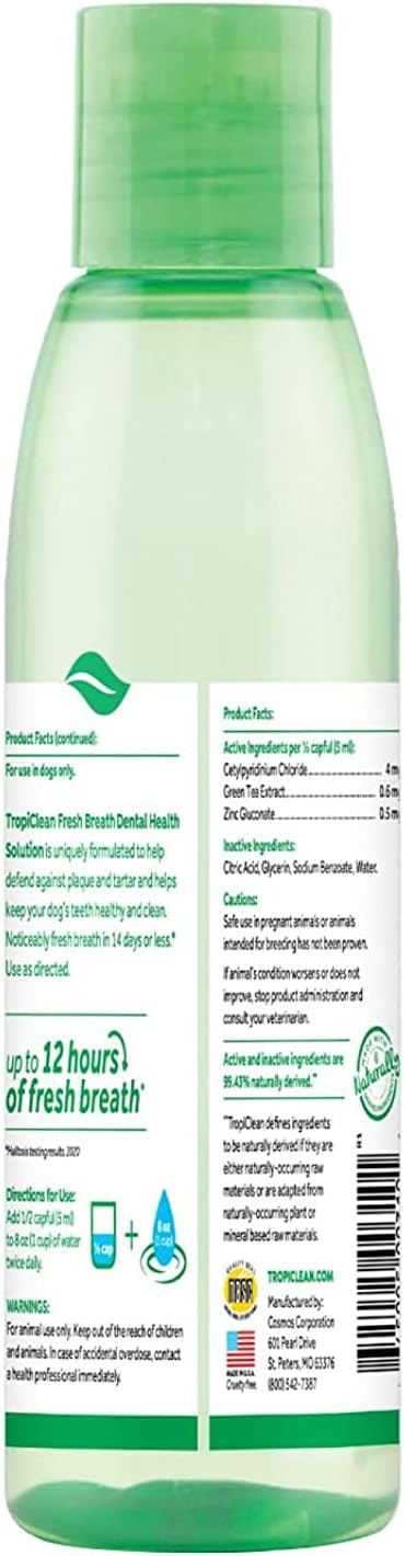 Oral Care Water Additive  for Dogs, 16oz