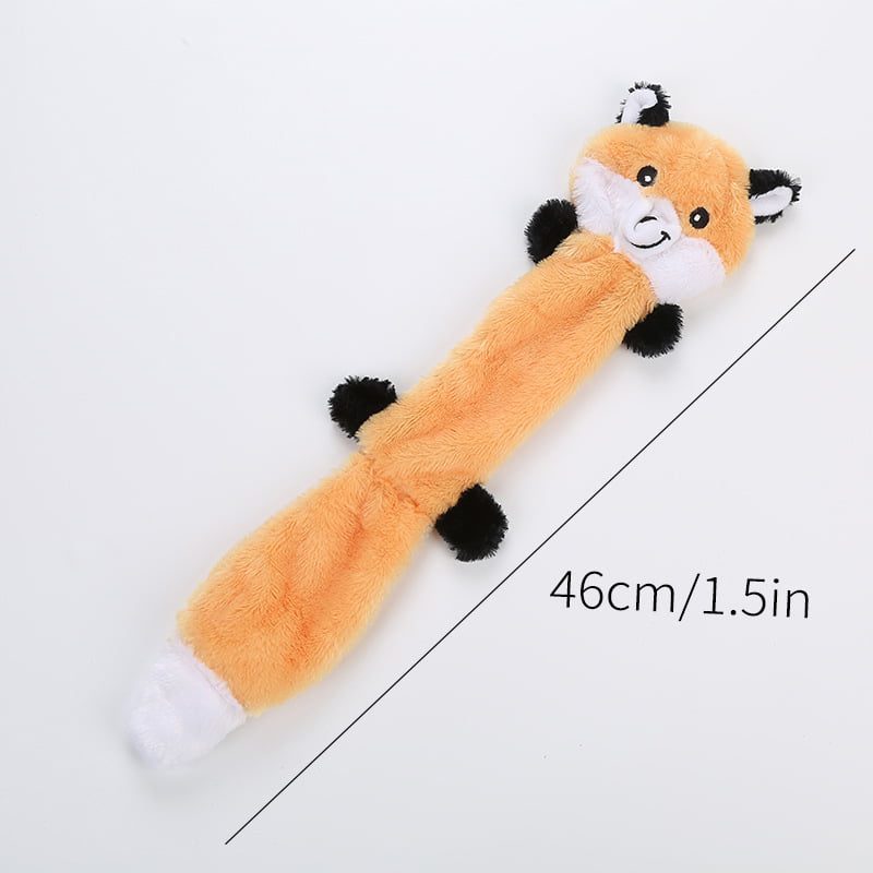 For Pet Animal Shaped Plush Toy For Dogs – (Mixed Colors) – 45*10*5cm