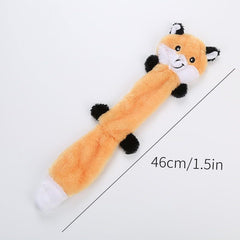 For Pet Animal Shaped Plush Toy For Dogs – (Mixed Colors) – 45*10*5cm