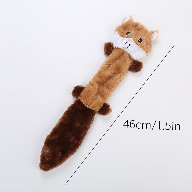 For Pet Animal Shaped Plush Toy For Dogs – (Mixed Colors) – 45*10*5cm