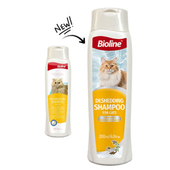 Bioline Deshedding Shampoo For Cat 200ml