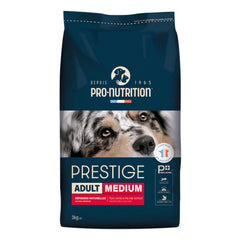 Pro Nutrition Prestige Adult Medium dog dry food 3Kg