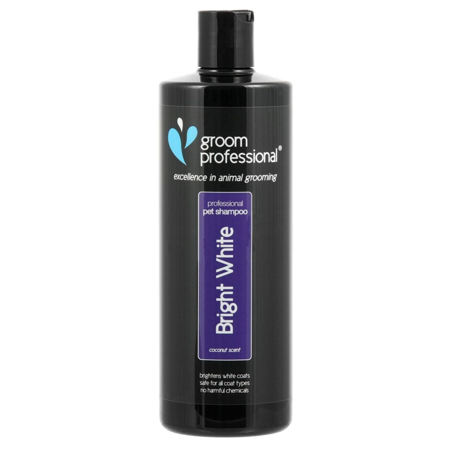 Groom Professional Bright White Shampoo 450ml
