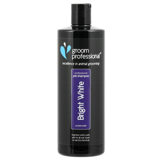 Groom Professional Bright White Shampoo 450ml