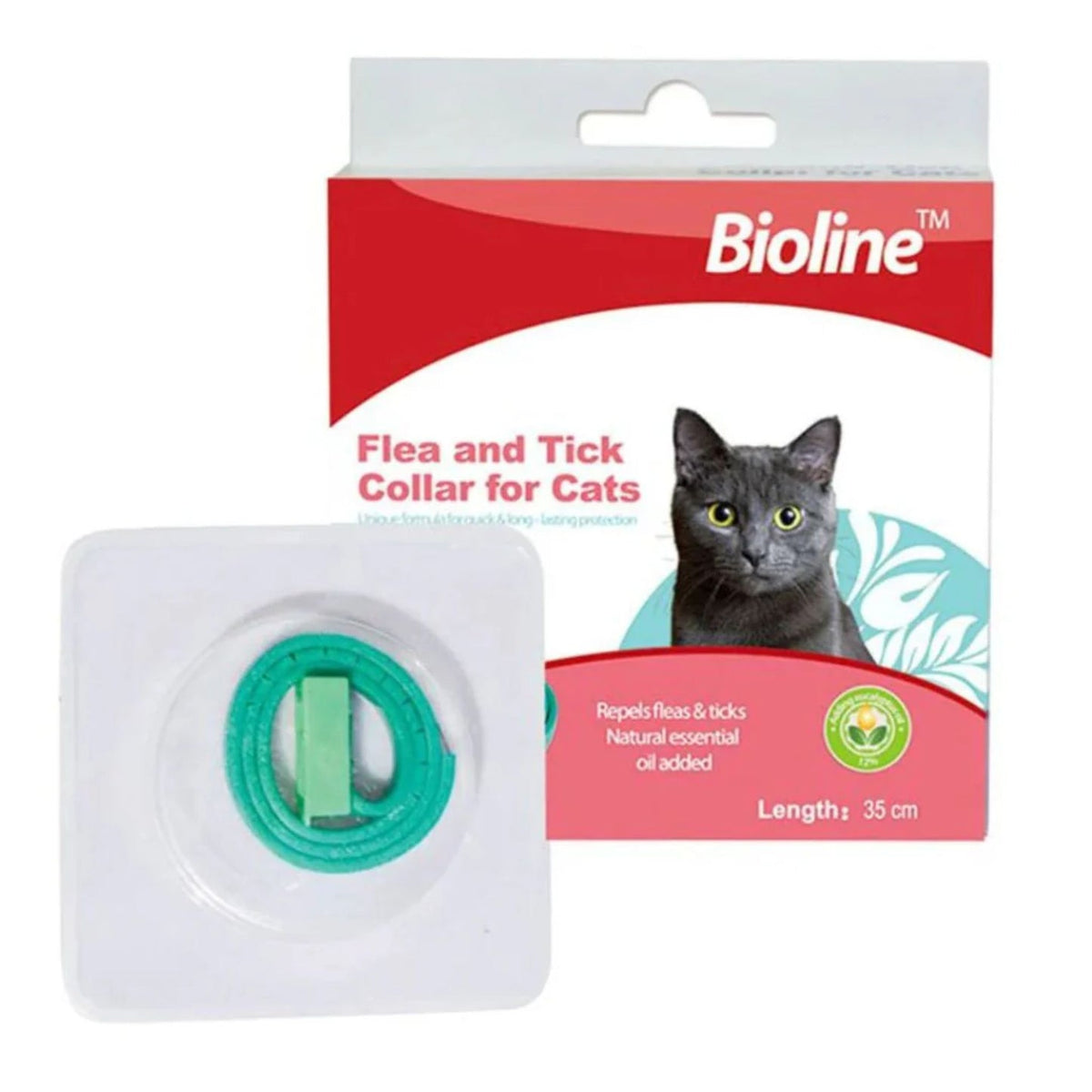 Bioline Flea & Tick Collar Cats 35cm