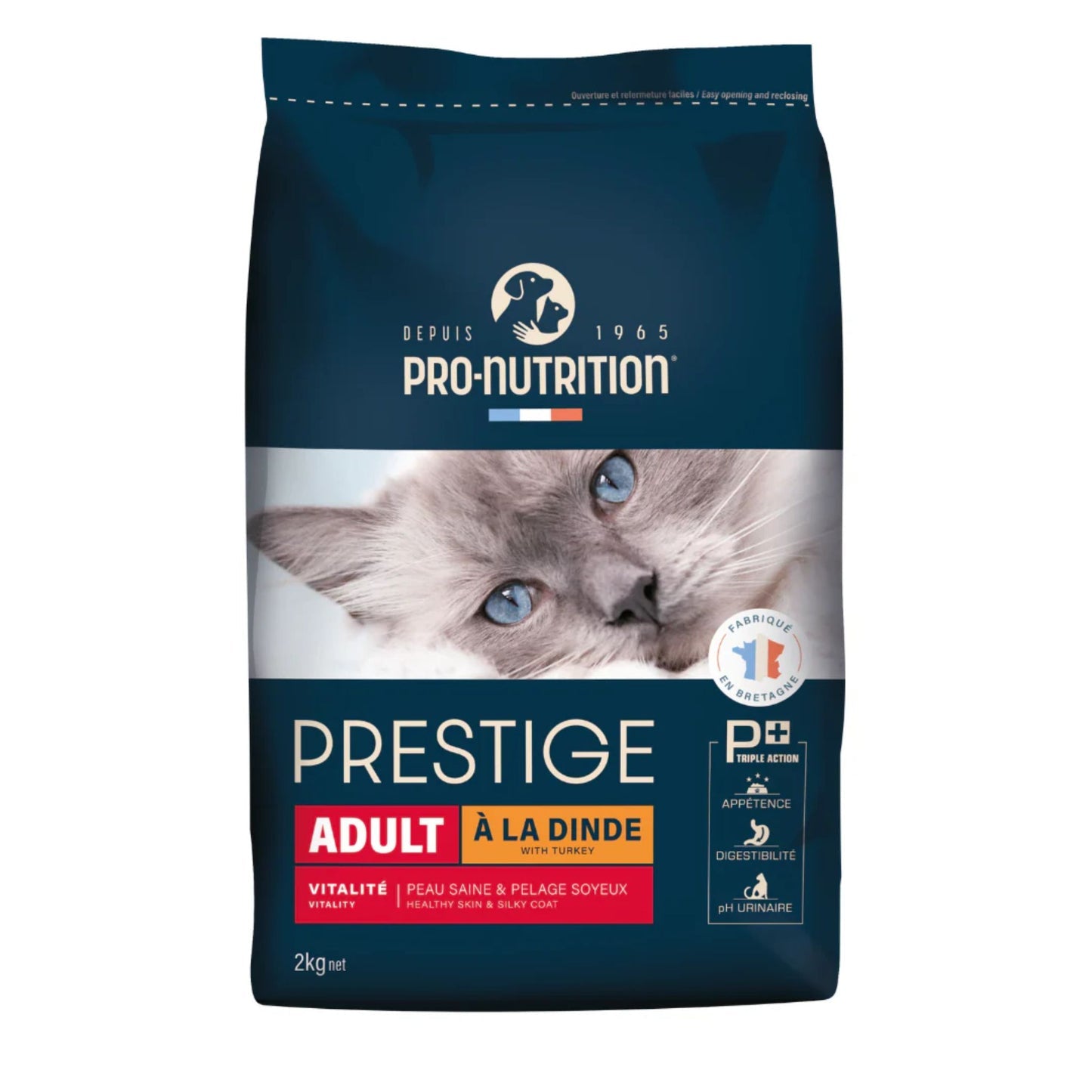 Pro Nutrition Prestige Cat Adult Turkey 2Kg