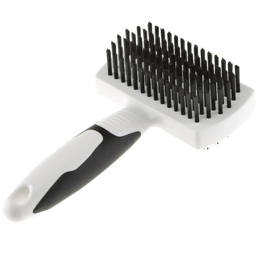 [85765799] Ferplast GRO 5765 Combined Brush For Medium and Long Haired Dogs and Cats