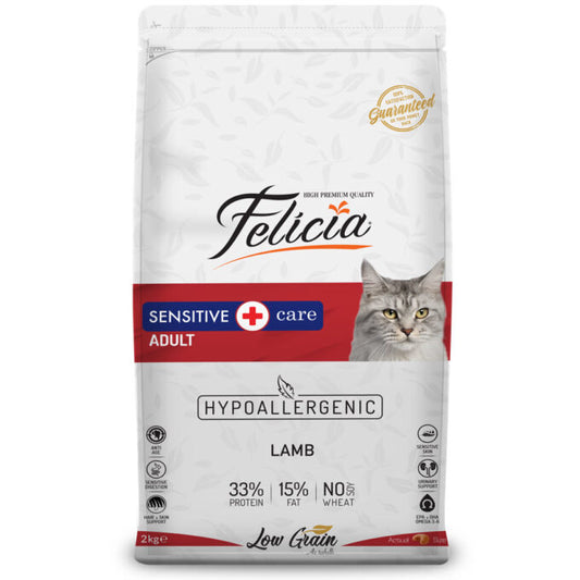 Felicia Adult Cat Food With Lamb 2 kg