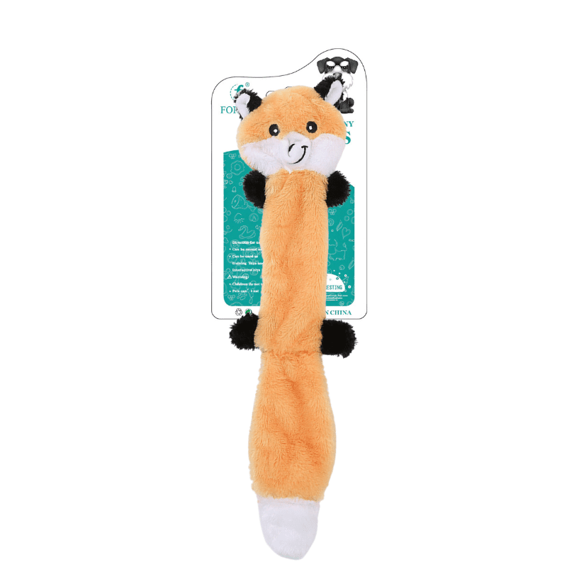 For Pet Animal Shaped Plush Toy For Dogs – (Mixed Colors) – 45*10*5cm