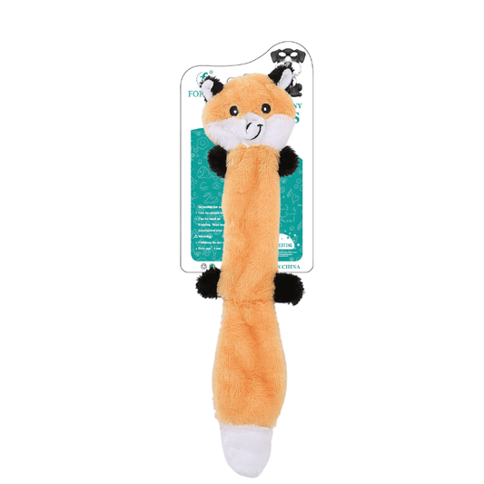 For Pet Animal Shaped Plush Toy For Dogs – (Mixed Colors) – 45*10*5cm