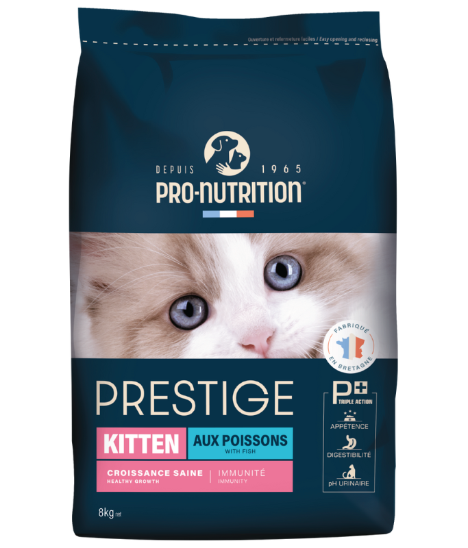 Pro nutrition Prestige Kitten With Fish dry food 8Kg
