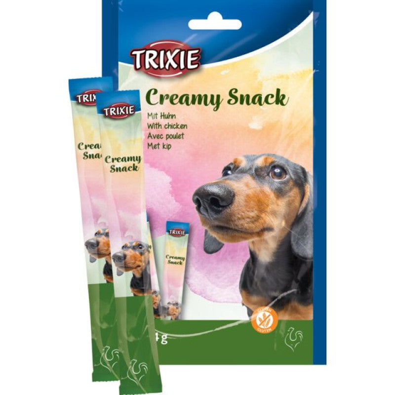 Trixie Creamy Snack with Chicken Dog Treat