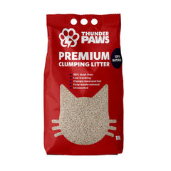 Thunder Paws Advance Care Clumping Cat Litter Unscented 8.45 kg/10 Liters