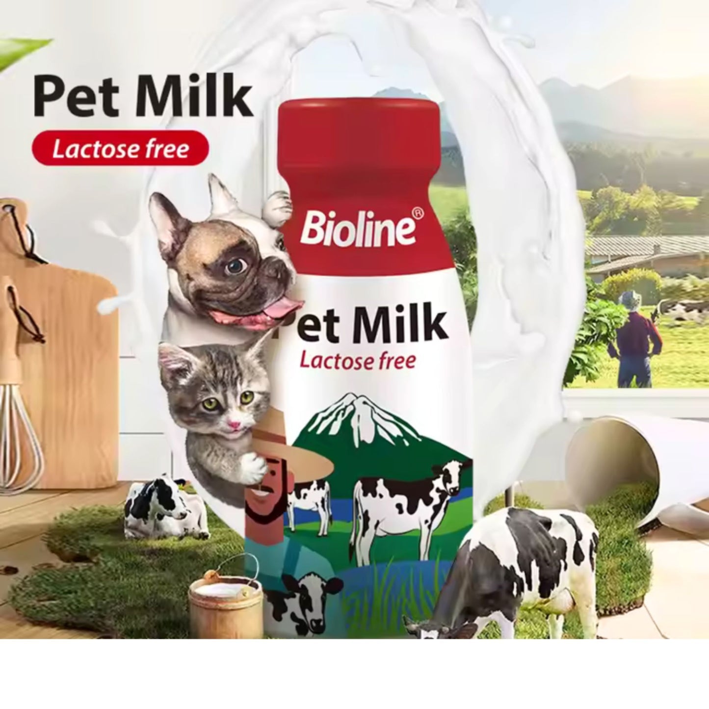 Bioline Pet Milk For Cats And Dogs 220ml