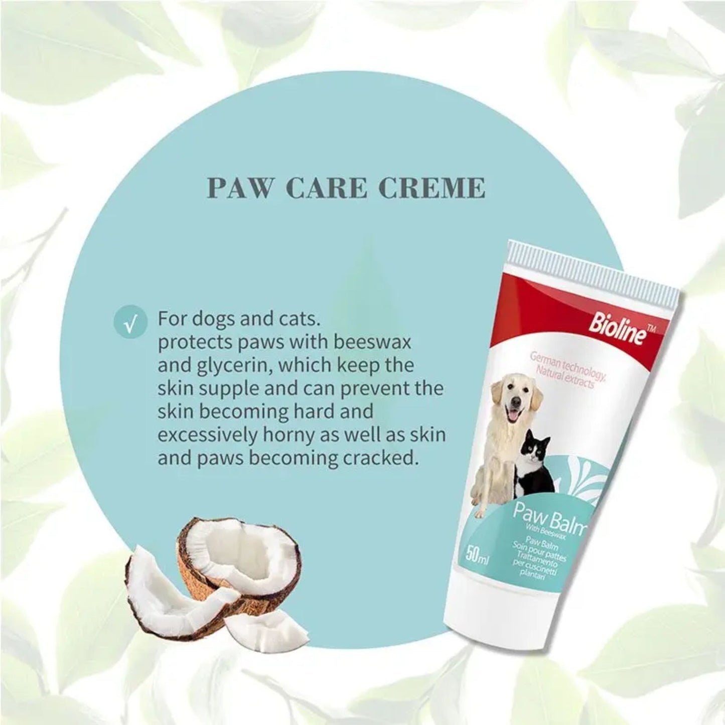 Bioline Paw Care Creme 50 Ml