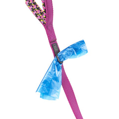 [75233103] Ferplast Daytona Fantasy G Nylon Dog Leash With Soft Grip[Color - Purple, Dimension - 20mm x L 120cm]