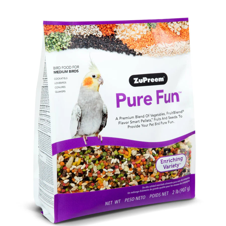 ZuPreem Pure Fun Medium Birds 907g