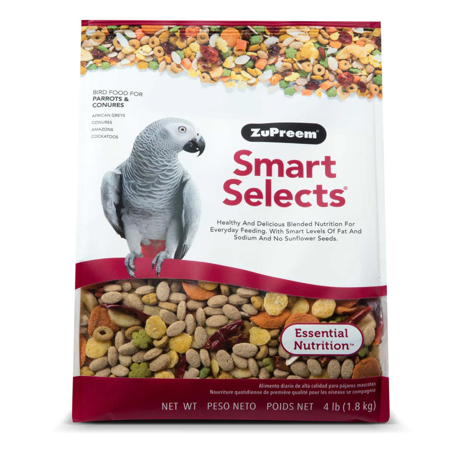 ZuPreem Smart Selects Parrots & Conures 1.8kg