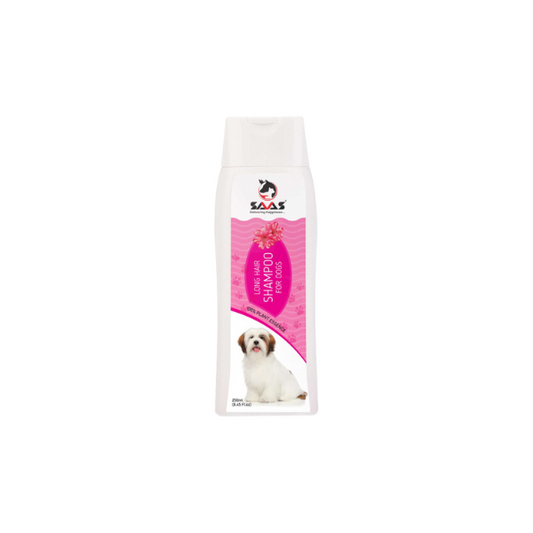 SAAS Dog Long Hair Shampoo 250ml