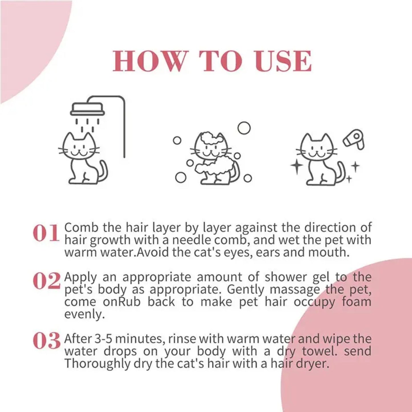 Bioline Long Hair Cat Shampoo 200ml