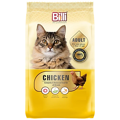Billi Adult Real Chicken Cat Food 1.5kg