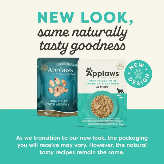 Applaws Cat Tuna With Anchovy 70g