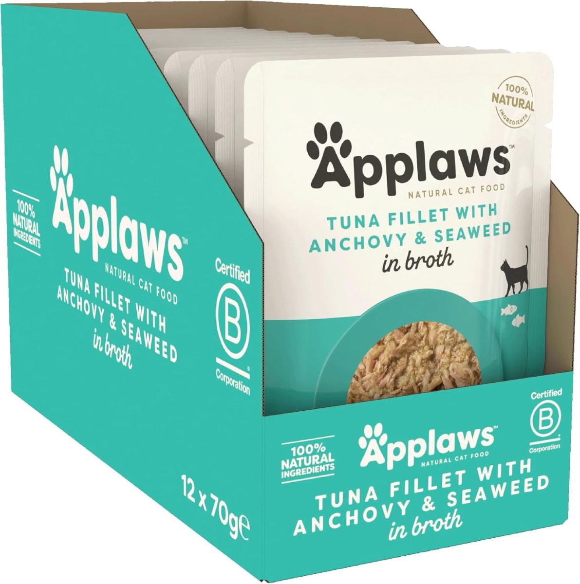 Applaws Cat Tuna With Anchovy 70g