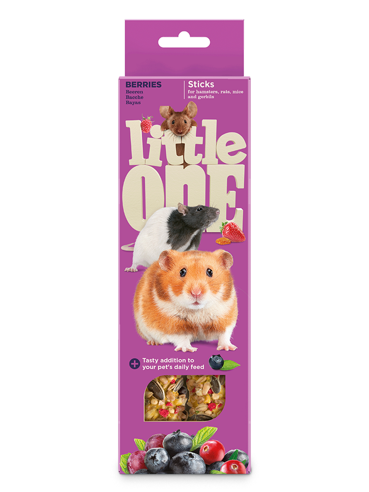 Littile one sticks for hamster rats mice  2*55g