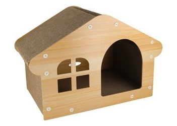 Saas Cat Scratching Board Toy House SA3051