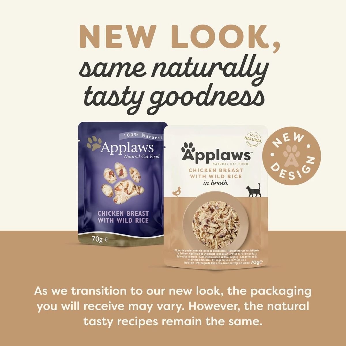 applaws cat chicken with rice  70g