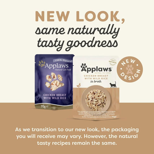 applaws cat chicken with rice  70g